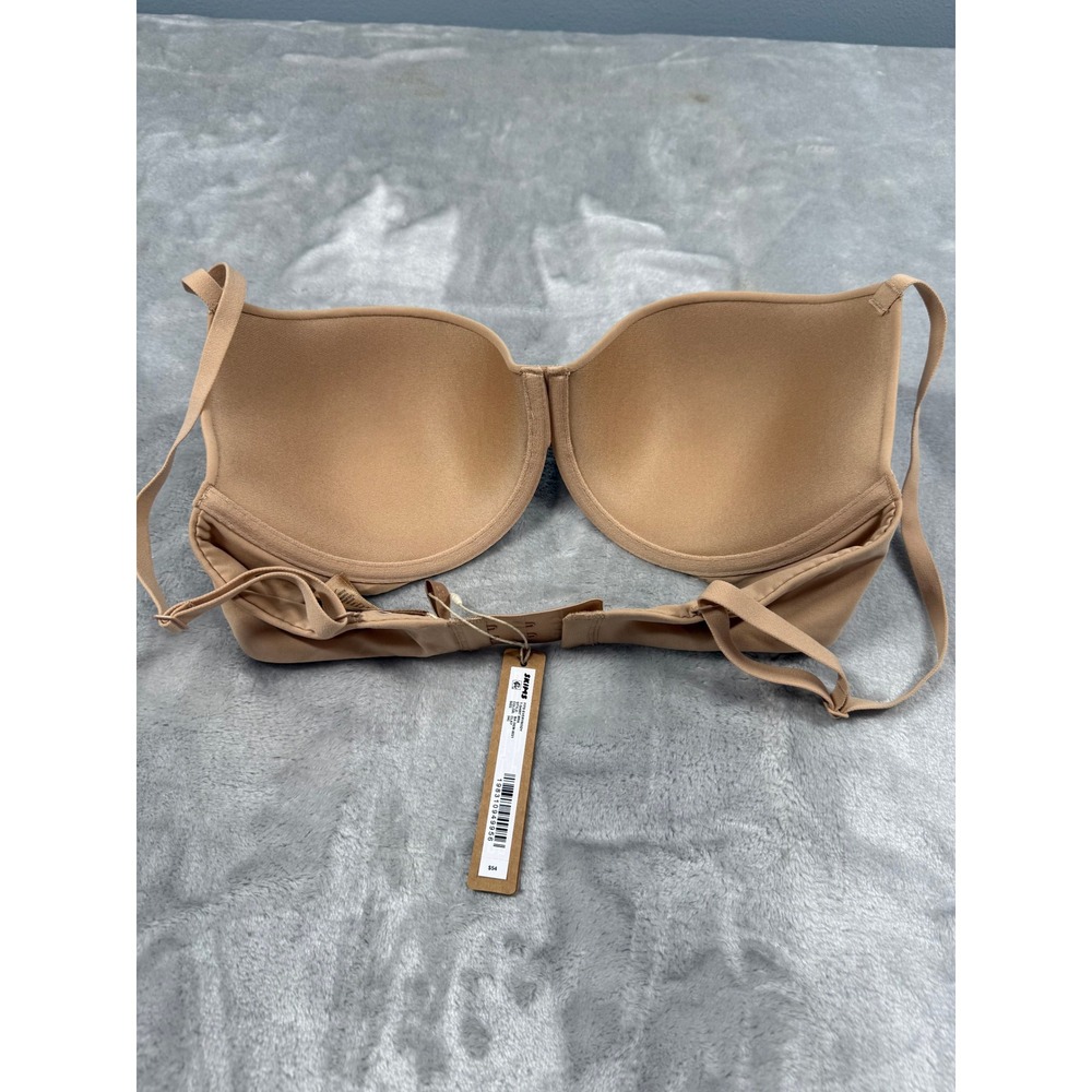 NWT SKIMS Fits Everybody T-Shirt Bra Clay Tan Underwire 34C - Picture 2 of 4